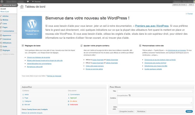 Pour les personnes calées en informatique, utiliser un logiciel libre comme WordPress est la solution préconisée. Ce logiciel permettant de créer son blog est le plus répandu dans le monde. 
