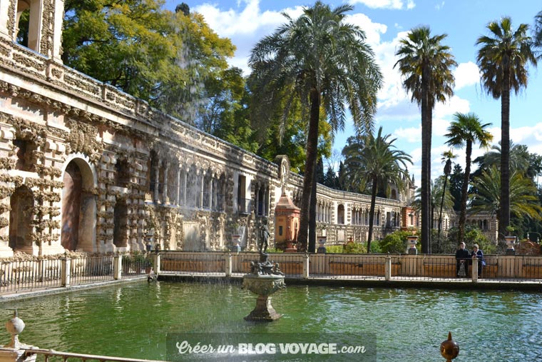 Andalousie : Séville abrite le magnifique palais de l’Alcazar