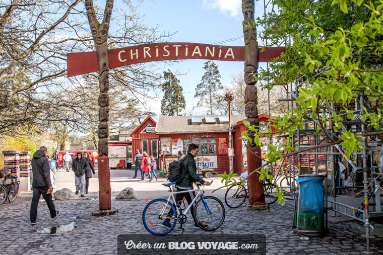 Christiania a été fondée en 1971 par des squatters et des hippies.