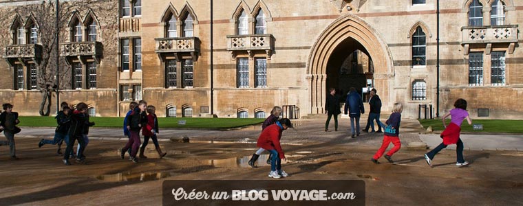 Création d'un blog de voyage scolaire privé